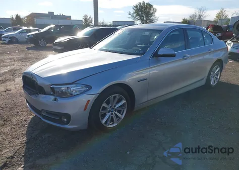 2015 BMW 528I xDrive из США, поврежденный, VIN WBA5A7C50FD628710